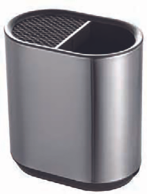 Cuisine Collection Countertop Kitchen Tools & Knife Holder, Fingerprint Resistant Matt Finish Cuisine Collection Countertop Kitchen Tools & Knife Holder, Fingerprint Resistant Matt Finish
