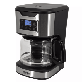 Programmable Coffee Maker with Stainless Steel Accents Programmable Coffee Maker with Stainless Steel Accents