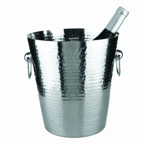 Hammered Ice Bucket By Viski Hammered Ice Bucket By Viski