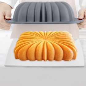 1pc Silicone Toast Cake Pan Rectangle Flower Shaped Cake Baking Pan Toast Pan Cake Mold 1pc Silicone Toast Cake Pan Rectangle Flower Shaped Cake Baking Pan Toast Pan Cake Mold