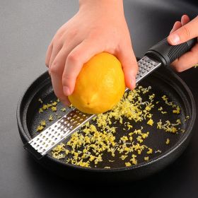 1pc Stainless Steel Lemon Zester & Cheese Grater; Fruit Scraper Planer 1pc Stainless Steel Lemon Zester & Cheese Grater; Fruit Scraper Planer