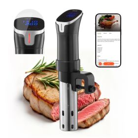 Sous Vide Precision Cooker, 1100W Sous-Vide Cooking Machine, WIFI Immersion Circulator with LED Digital Display, Fast-Heating Sous Vide Precision Cooker, 1100W Sous-Vide Cooking Machine, WIFI Immersion Circulator with LED Digital Display, Fast-Heating