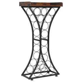 VEVOR 15 Bottle Wine Rack, Freestanding Floor Wine Holder Stand Liquor Cabinet with Wood Tabletop, Easy Assembly Floor Storage Rack VEVOR 15 Bottle Wine Rack, Freestanding Floor Wine Holder Stand Liquor Cabinet with Wood Tabletop, Easy Assembly Floor Storage Rack