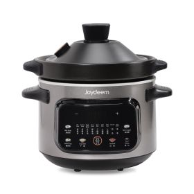 Joydeem 4 Quart Electric Stew Pot, 500W Multi-Functional Cooking Pot with Ceramic Inner, Soup, Porridge, Stew, Braise Joydeem 4 Quart Electric Stew Pot, 500W Multi-Functional Cooking Pot with Ceramic Inner, Soup, Porridge, Stew, Braise