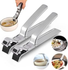 2026 New Hot Plate Gripper, Upgrade Hot Plate Gripper Tongs, Anti-Scald Stainless Steel Bowl Clip, Multi Angle Pan Clips Tool 2026 New Hot Plate Gripper, Upgrade Hot Plate Gripper Tongs, Anti-Scald Stainless Steel Bowl Clip, Multi Angle Pan Clips Tool