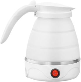 Travel Collapsible Electric Kettle, Silicone Collapsible Heating Water Boiler Travel Collapsible Electric Kettle, Silicone Collapsible Heating Water Boiler
