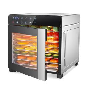 Food Dehydrator Machine 25QT, 8 Trays Stainless Steel, Large Capacity Dehydrators for Food and Jerky, Herbs, Yogurt, Veggies Food Dehydrator Machine 25QT, 8 Trays Stainless Steel, Large Capacity Dehydrators for Food and Jerky, Herbs, Yogurt, Veggies