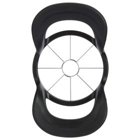8-Wedge Stainless Steel Apple Slicer and Corer, Black 8-Wedge Stainless Steel Apple Slicer and Corer, Black