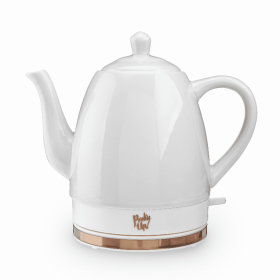 Noelle Grey Ceramic Electric Tea Kettle By Pinky Up